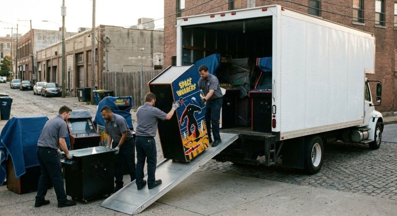 Arcade Game Moving in Long Island, NY