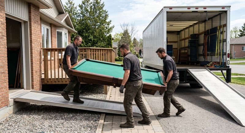 Shuffleboard Table Moving in Rock Hill, SC