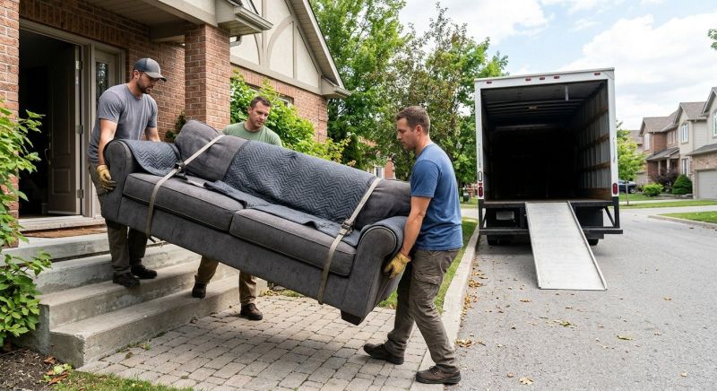 Couch Moving Service in Mooresville, NC