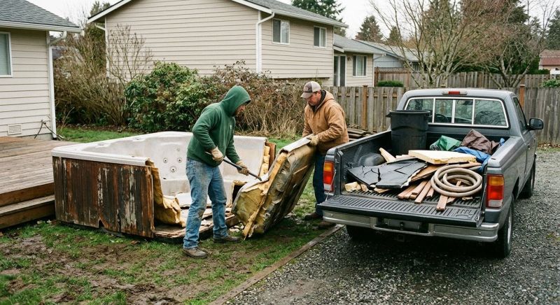 Hot Tub Disposal in Roseville, CA